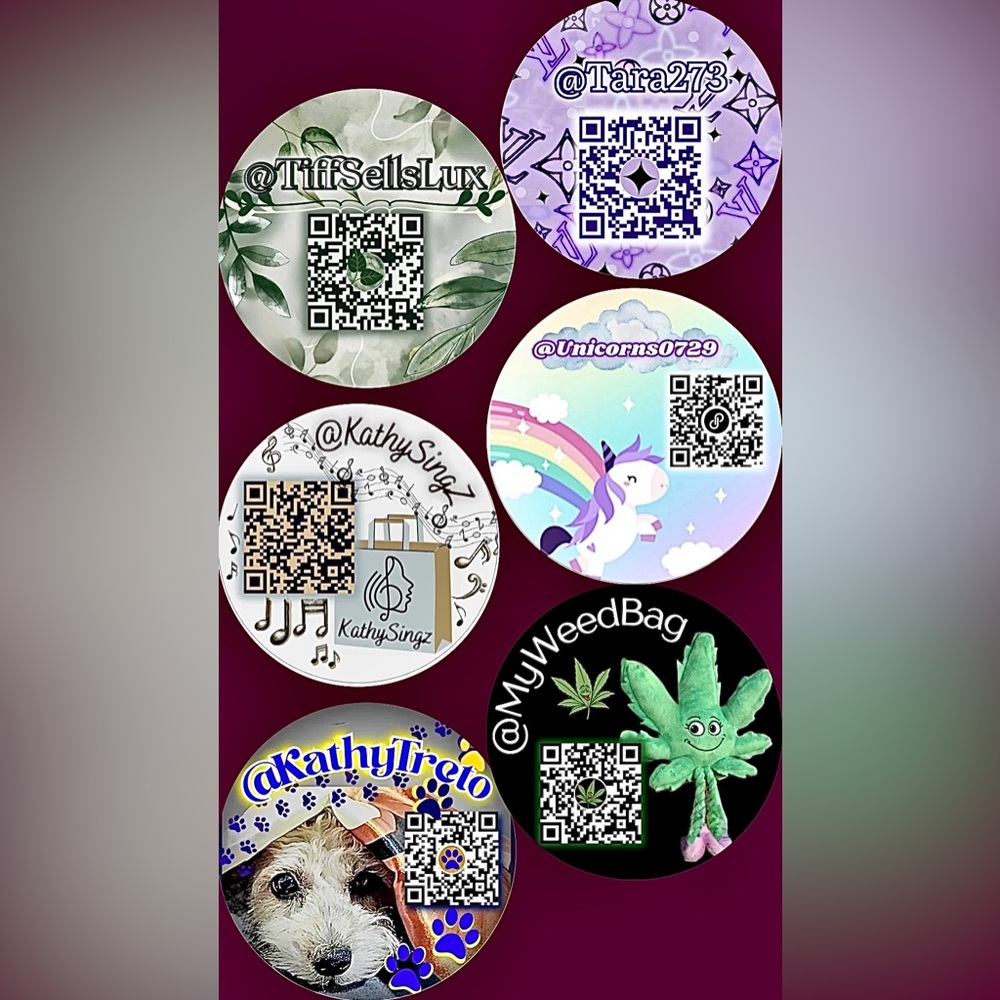 100 CUSTOM QR CODE STICKERS - Picture 11 of 16
